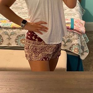Red Baggie Shorts